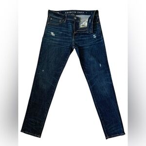 American Eagle Outfitters Dark Blue Skinny Jeans